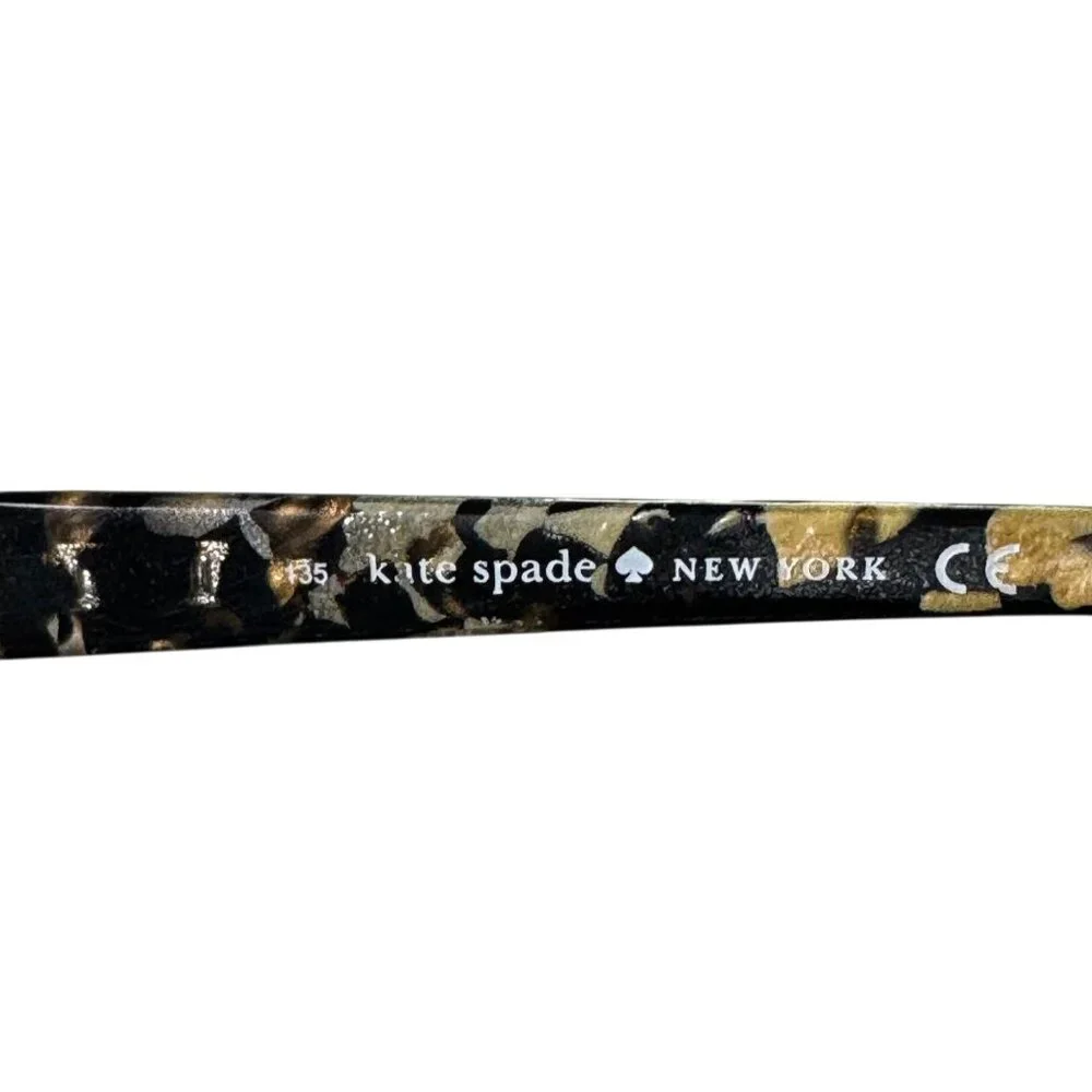 Kate Spade New York Sheba Tortoise Black Designer Eyeglass Frames Only DA5 135